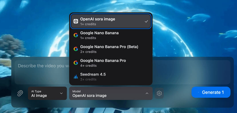 Create AI Content in 3 Steps